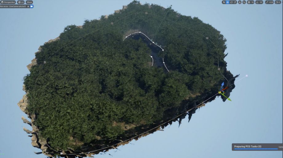 Experimenting with UE5.2's Procedural Content Framework