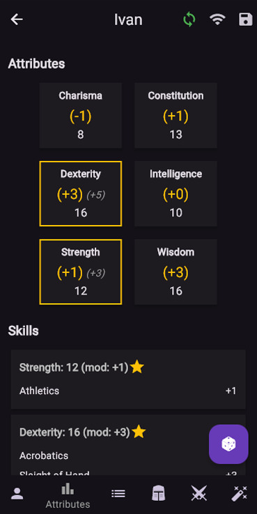 Character Craft 5.5e - Screenshot 3