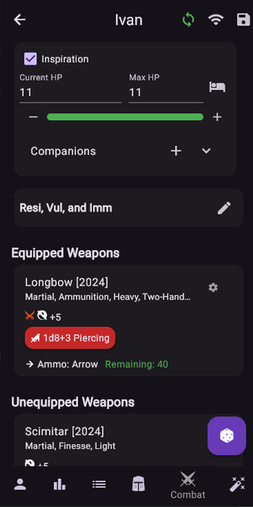 Character Craft 5.5e - Screenshot 4